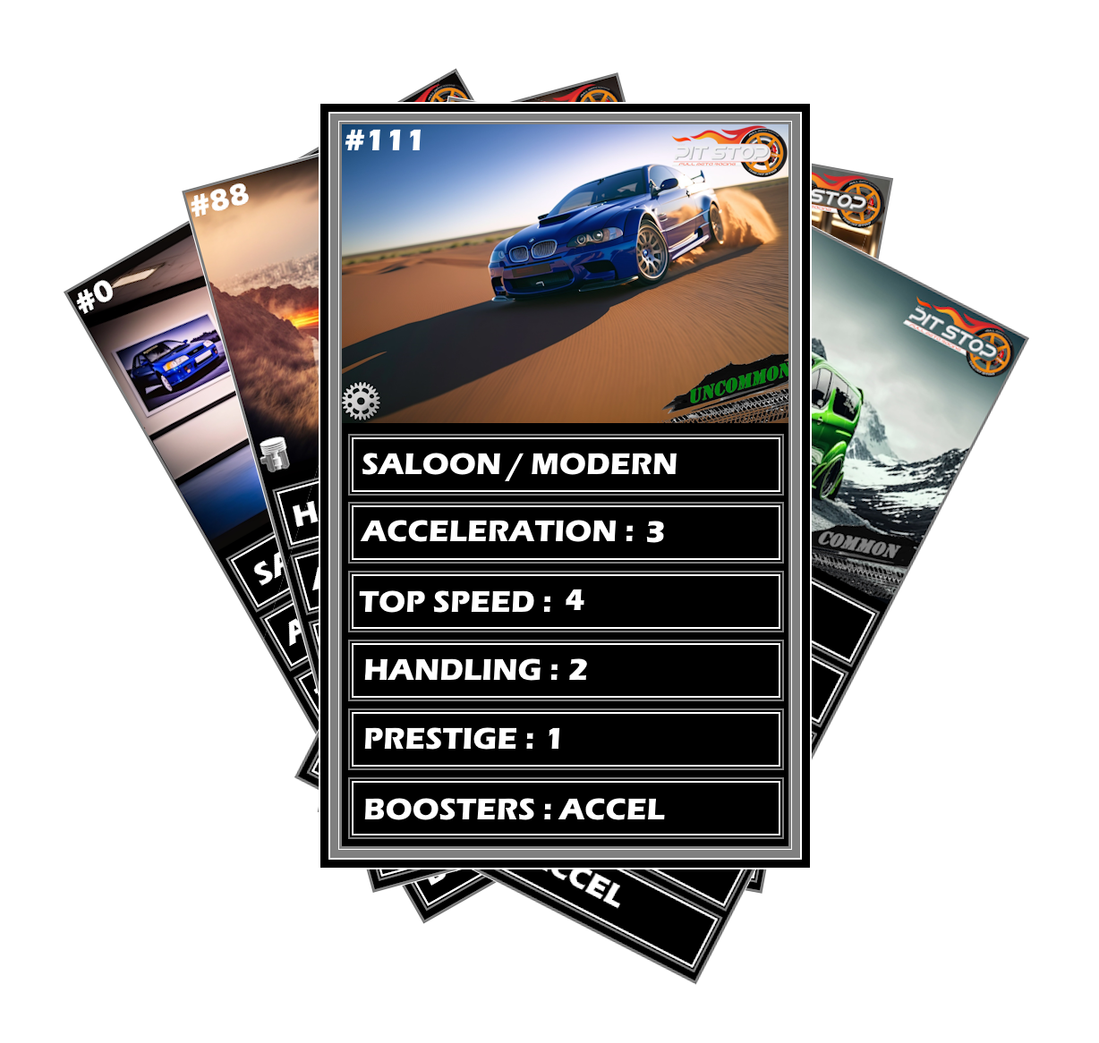 The Pit Stop NFT Metadata Preview