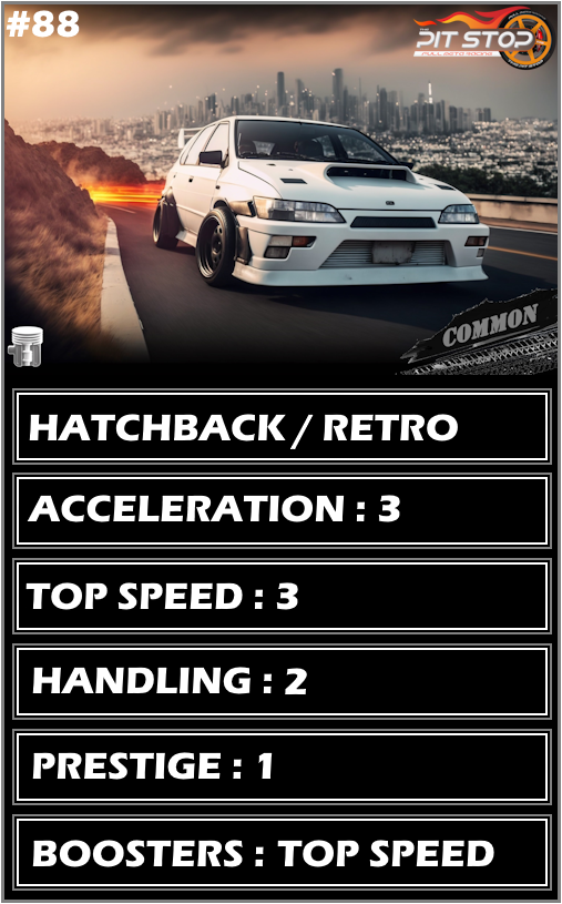 The Pit Stop NFT Metadata Preview